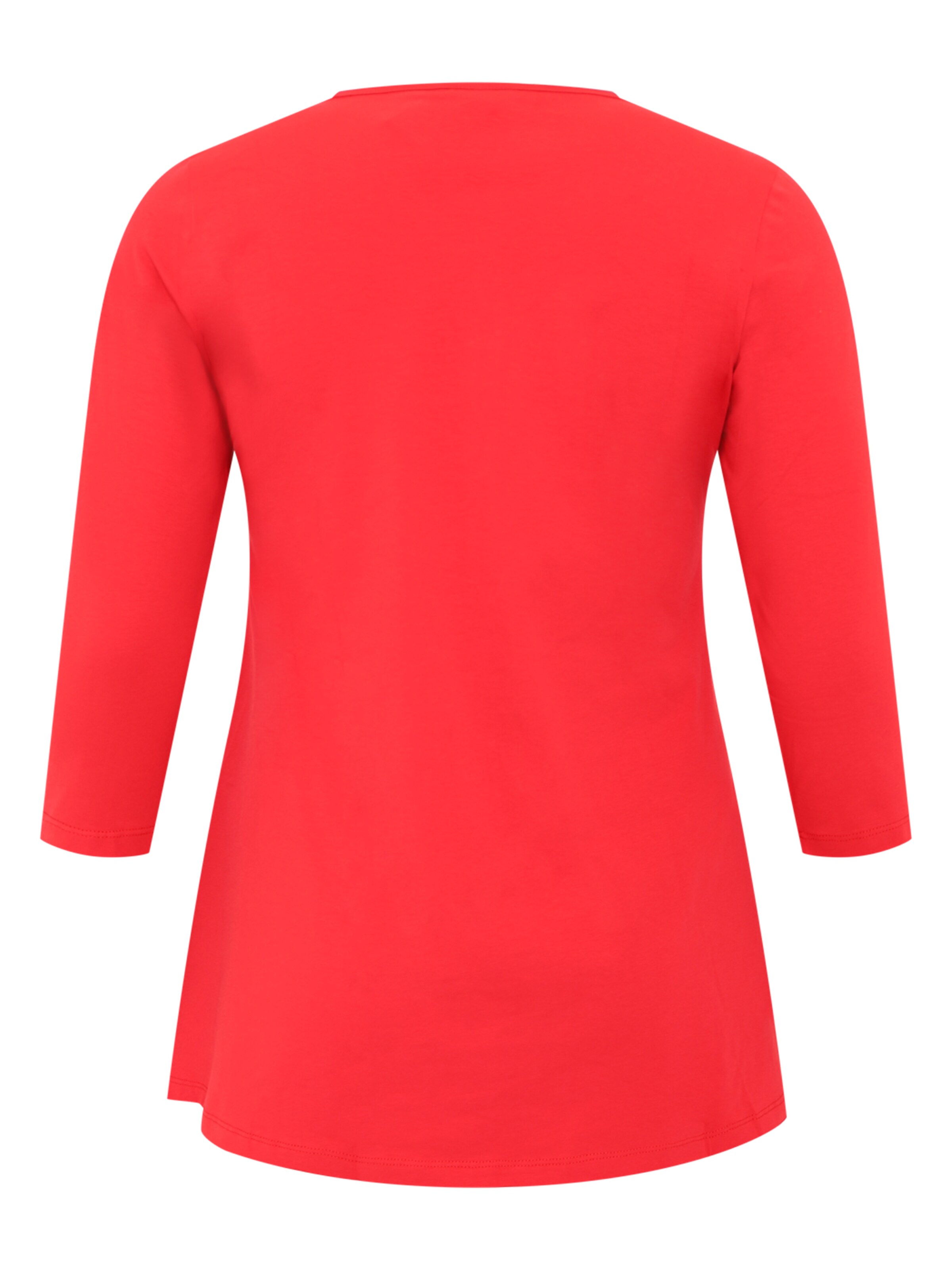 YOEK Shirt ' COTTON ' in Red