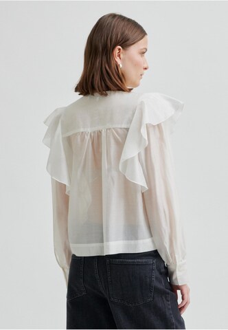 SECOND FEMALE Blouse 'Dream Ruffle' in Beige