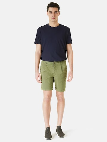 Regular Pantalon à pince Boggi Milano en vert