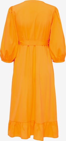 ONLY Jurk 'OLIVIA' in Oranje