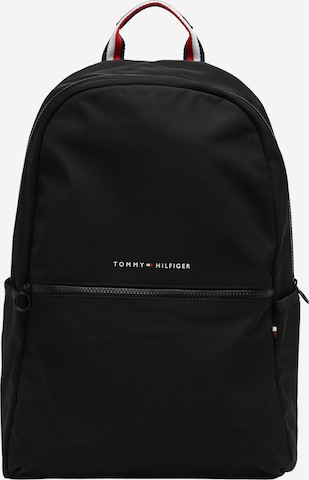 TOMMY HILFIGER Ryggsäck i svart: framsida
