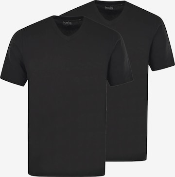 T-Shirt HAJO en noir : devant