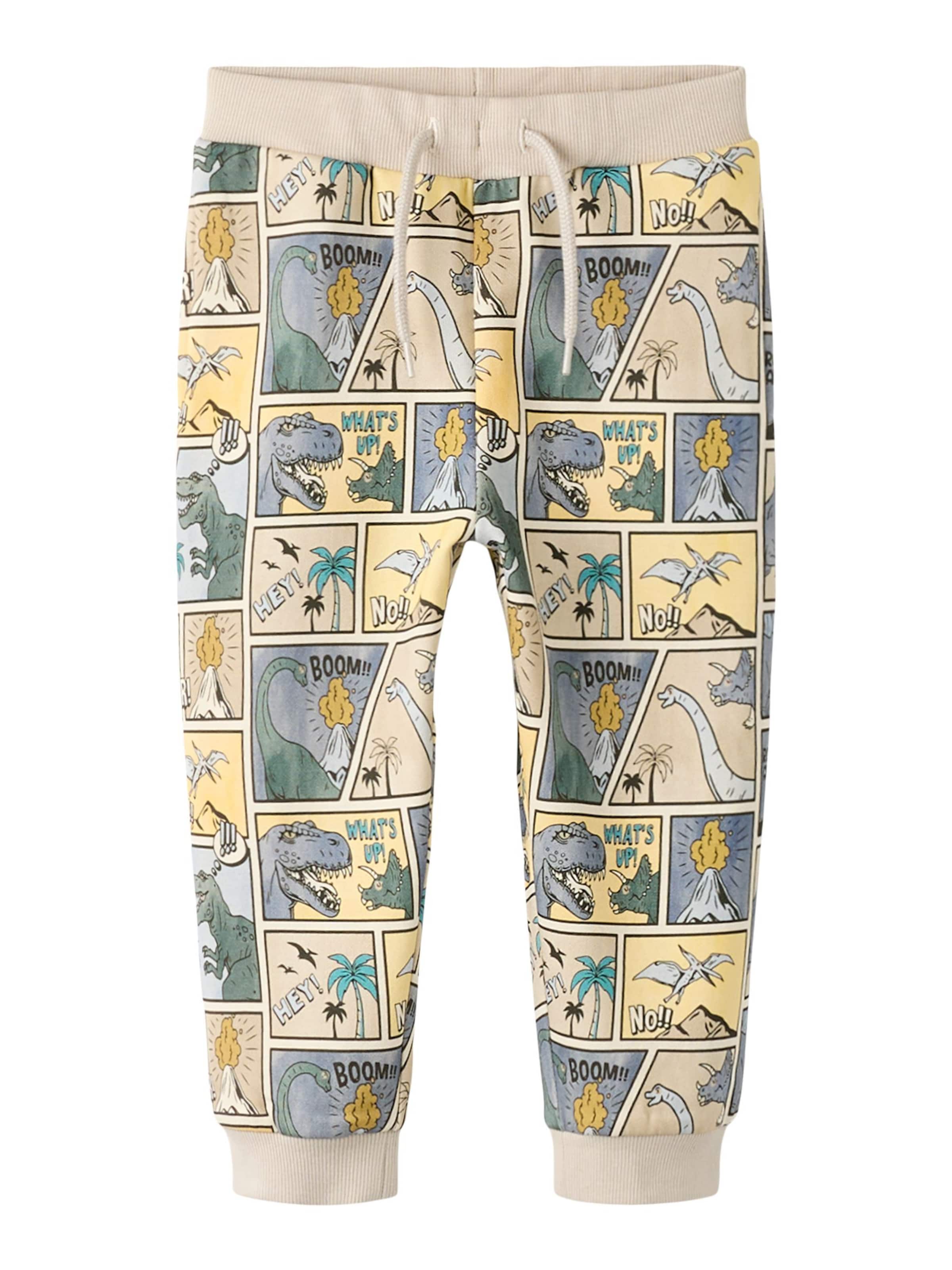 NAME IT - Tapered Pantalón en beige: frente