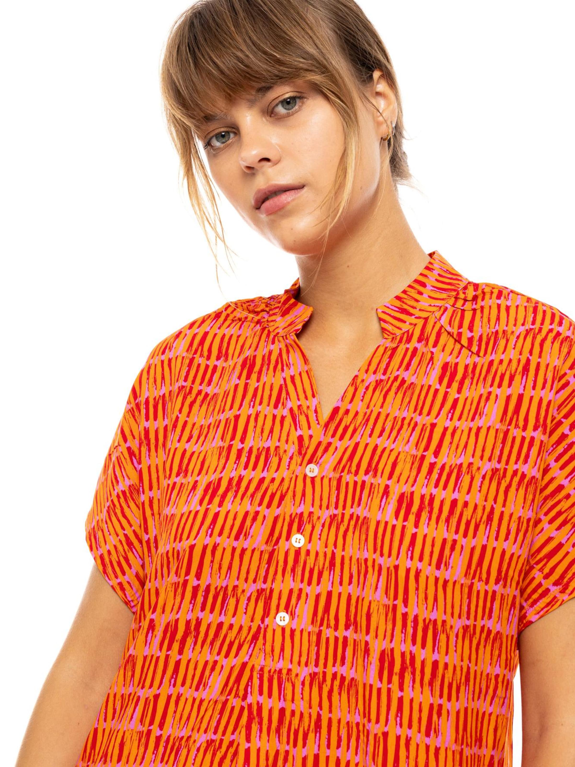 Pink Label Zomerjurk in Oranje