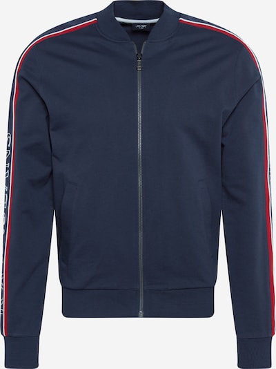 JOOP! Jeans Sweat jacket 'Sheldon' in Navy / Red / White, Item view