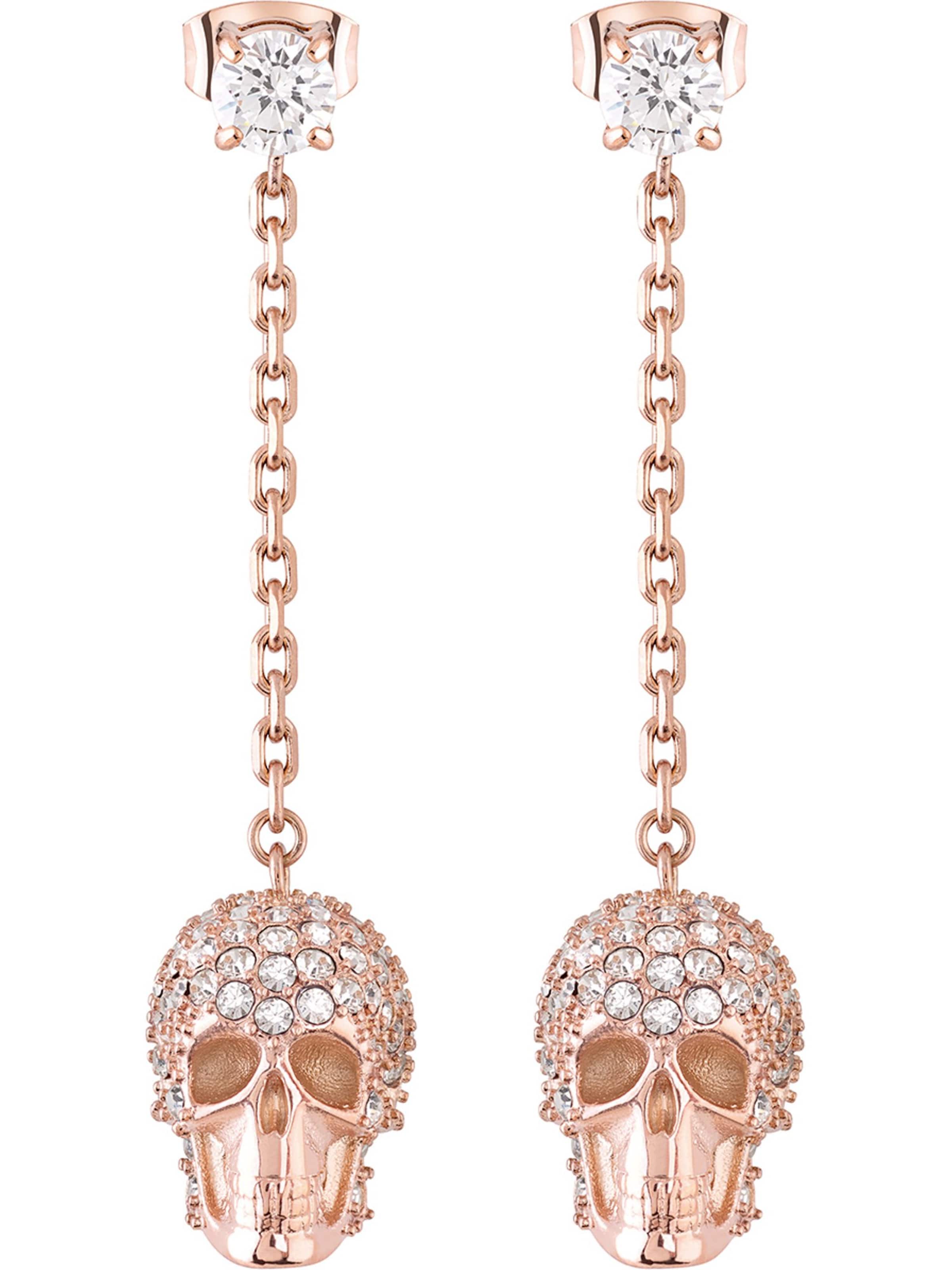 Philipp Plein Earrings in Pink: front