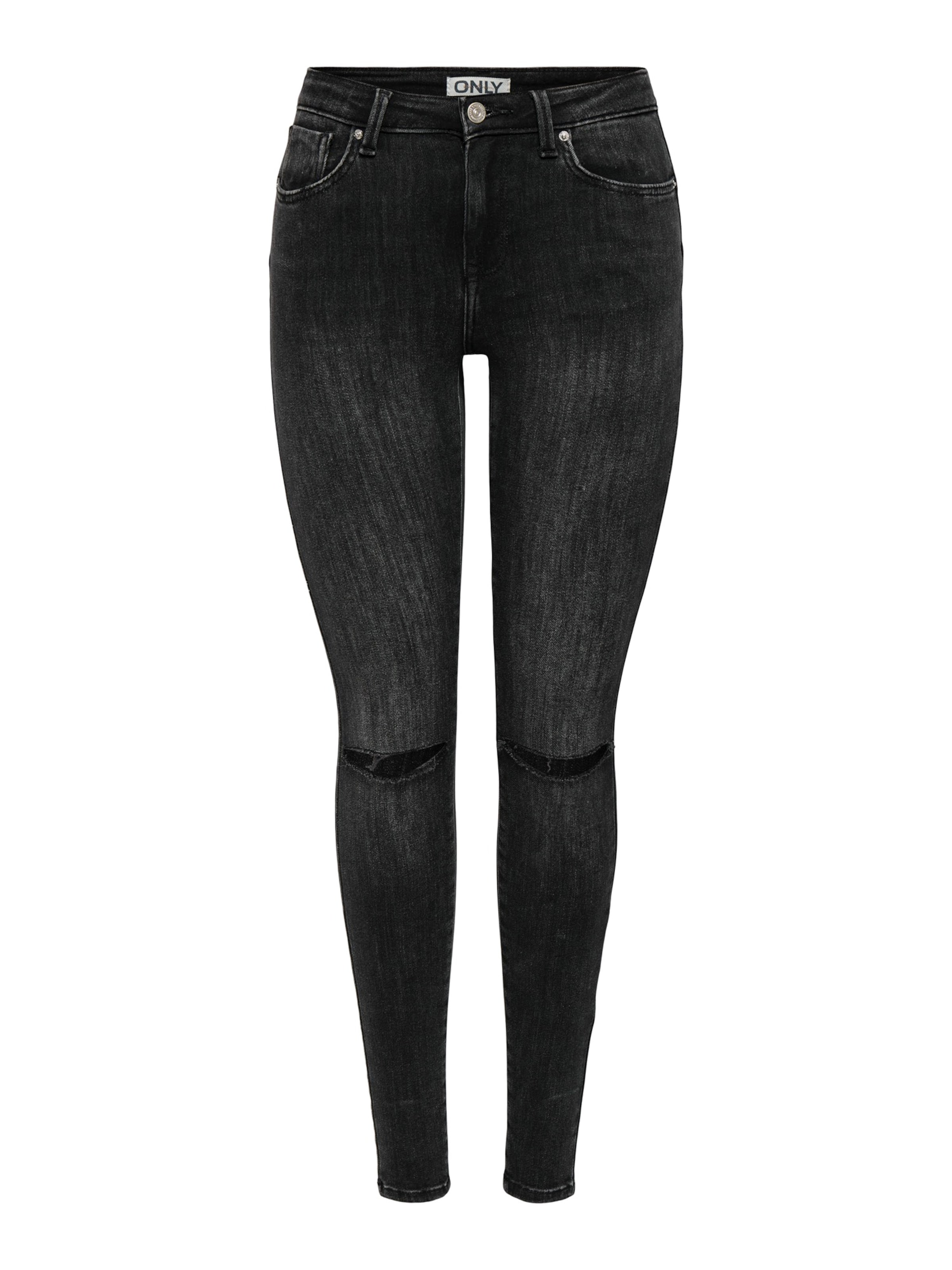 Skinny Jean 'ONLPOWER' ONLY en noir : devant