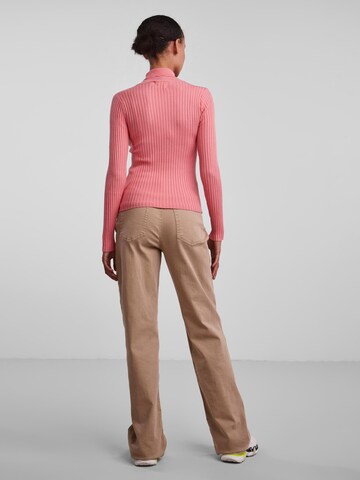 PIECES Pullover 'Crista' in Pink