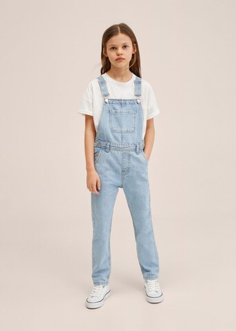 MANGO KIDS Regular Latzhose 'Amara' in Blau