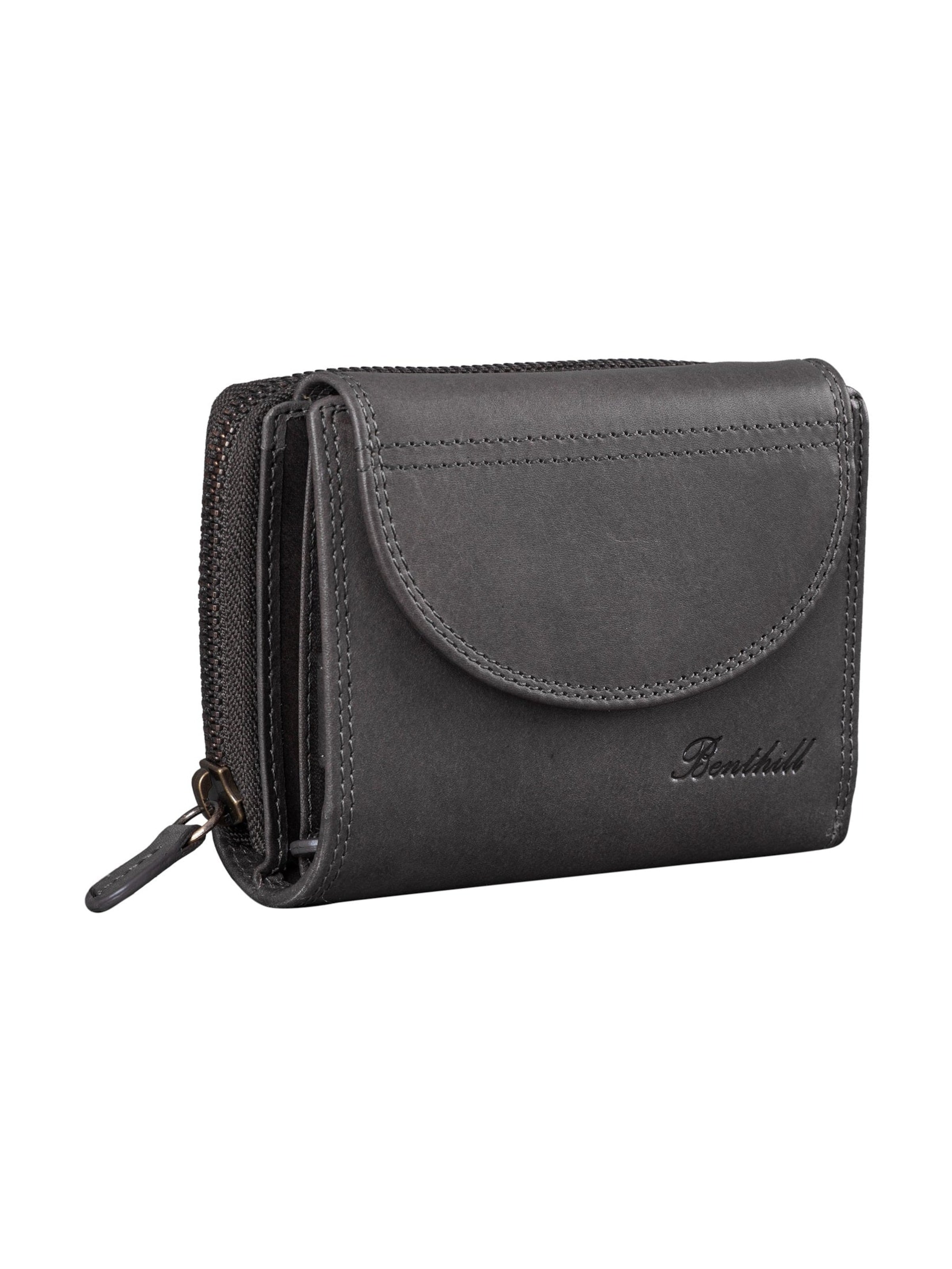 Benthill Wallet in Grey: front