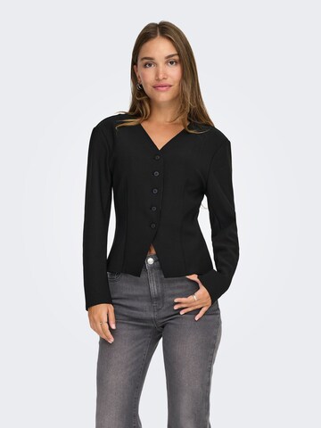 ONLY - Blazer 'ONLClever' en negro: frente