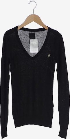 G-Star RAW Sweater & Cardigan in S in Black: front
