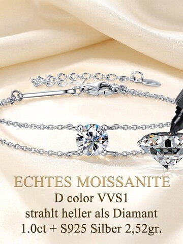 UNIQAL Armband 'LINA' in Zilver