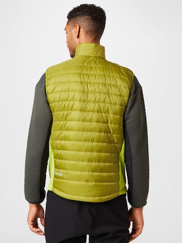 JACK WOLFSKIN - Colete desportivos 'Routeburn' em verde