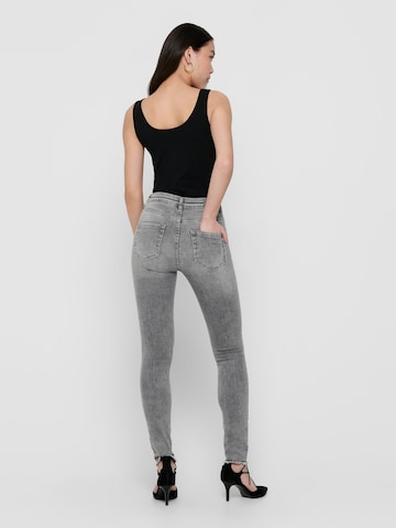 ONLY Skinny Jeans 'Blush' in Grey