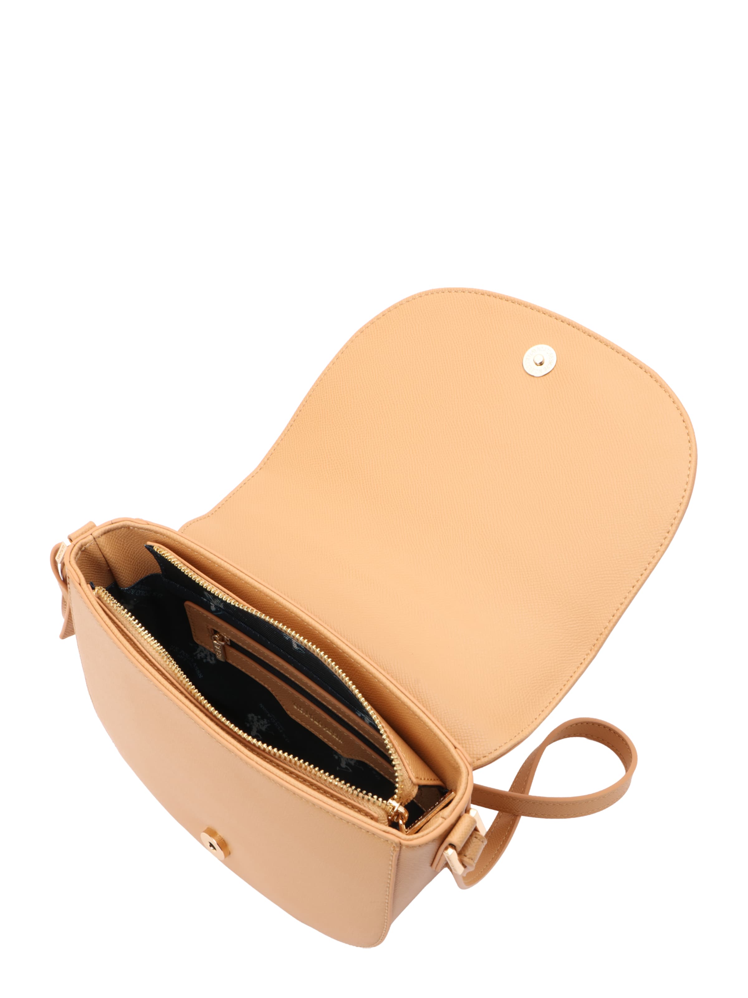 U.S. POLO ASSN. Skuldertaske i beige: top
