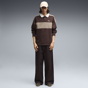 PUMA Sweatshirt 'T7' in Braun