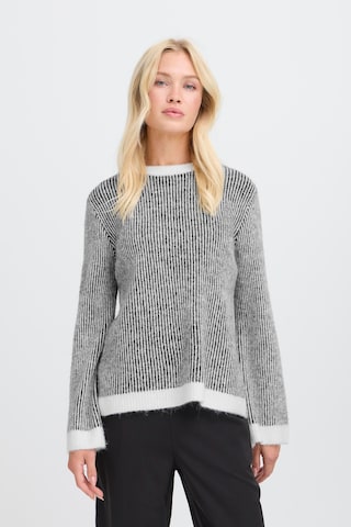 b.young Pullover 'MMINNA' in Schwarz: Vorderseite