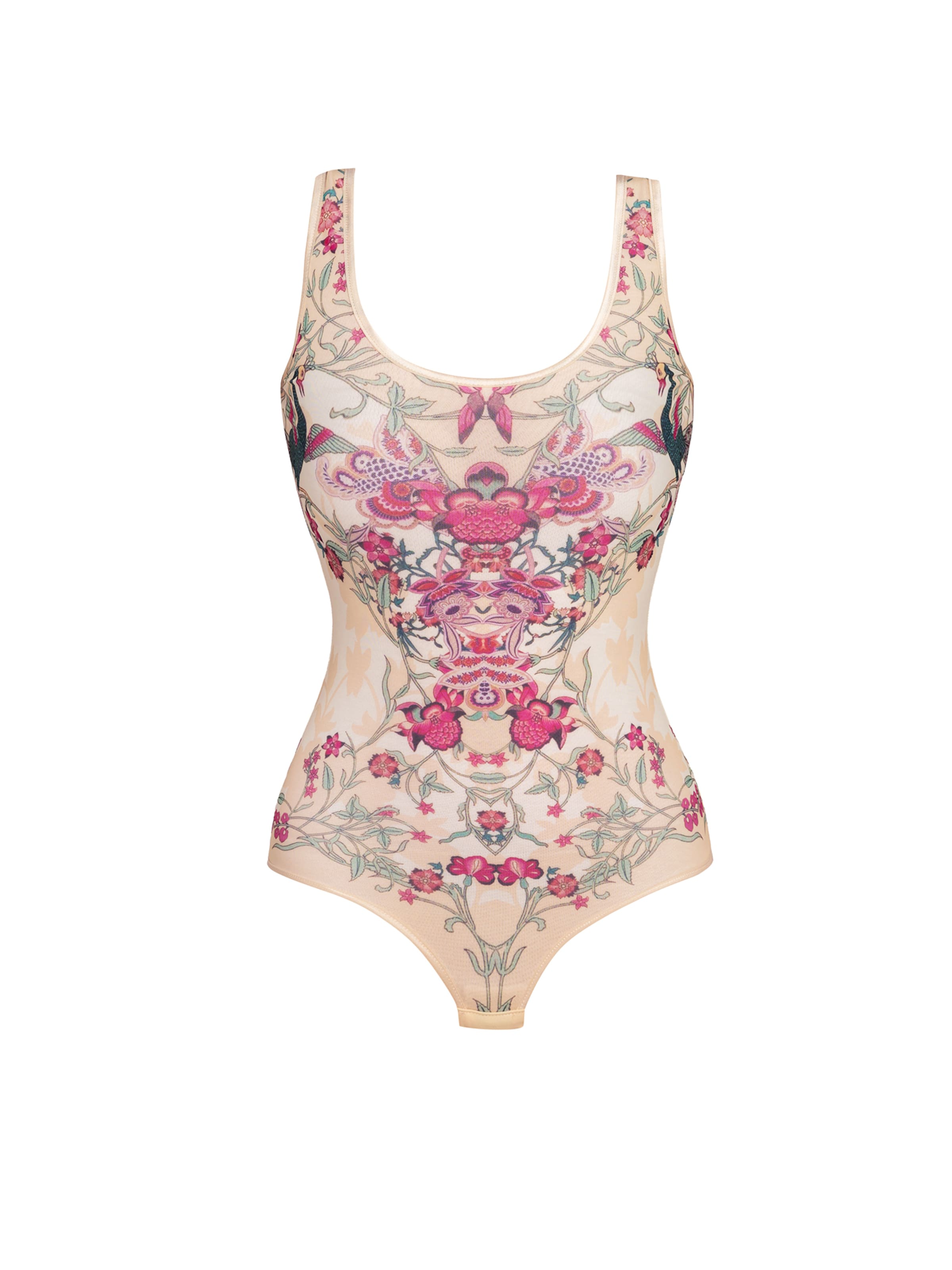 JIORO Blouse body in Gemengde kleuren: voorkant