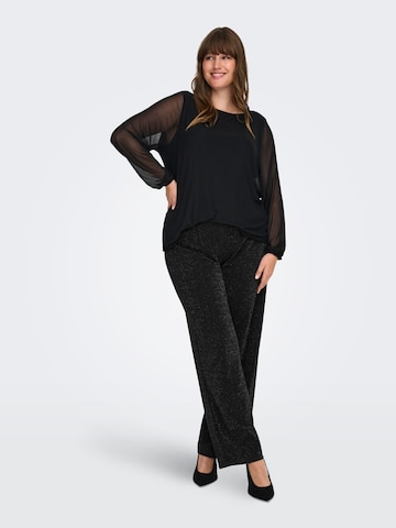 ONLY Carmakoma - regular Pantalón 'CARALYA' en negro