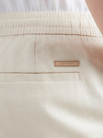 Calvin Klein Regular Broek in Wit