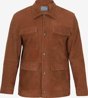 DreiMaster Vintage - Chaqueta de entretiempo 'Classic Look' en marrón: frente