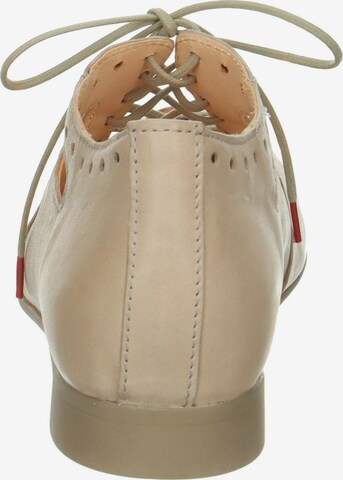 THINK! Lace-Up Shoes in Beige