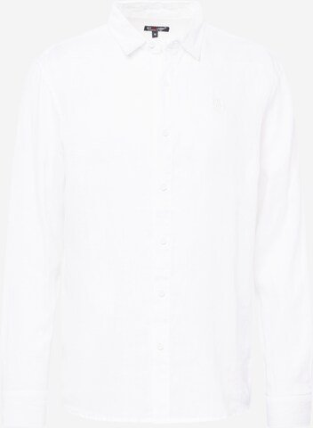 Key Largo - Camisa 'LUIS' en blanco: frente