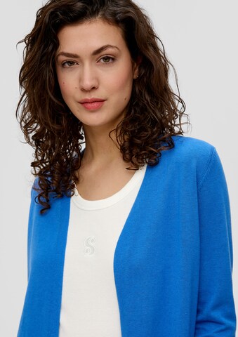 s.Oliver Gebreid vest in Blauw