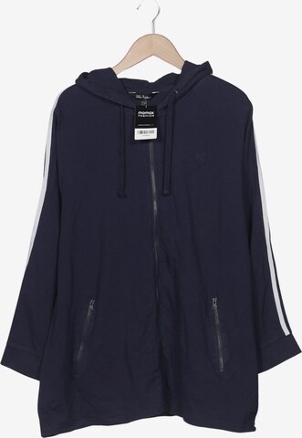 Ulla Popken Kapuzenpullover 5XL in Blau: Vorderseite