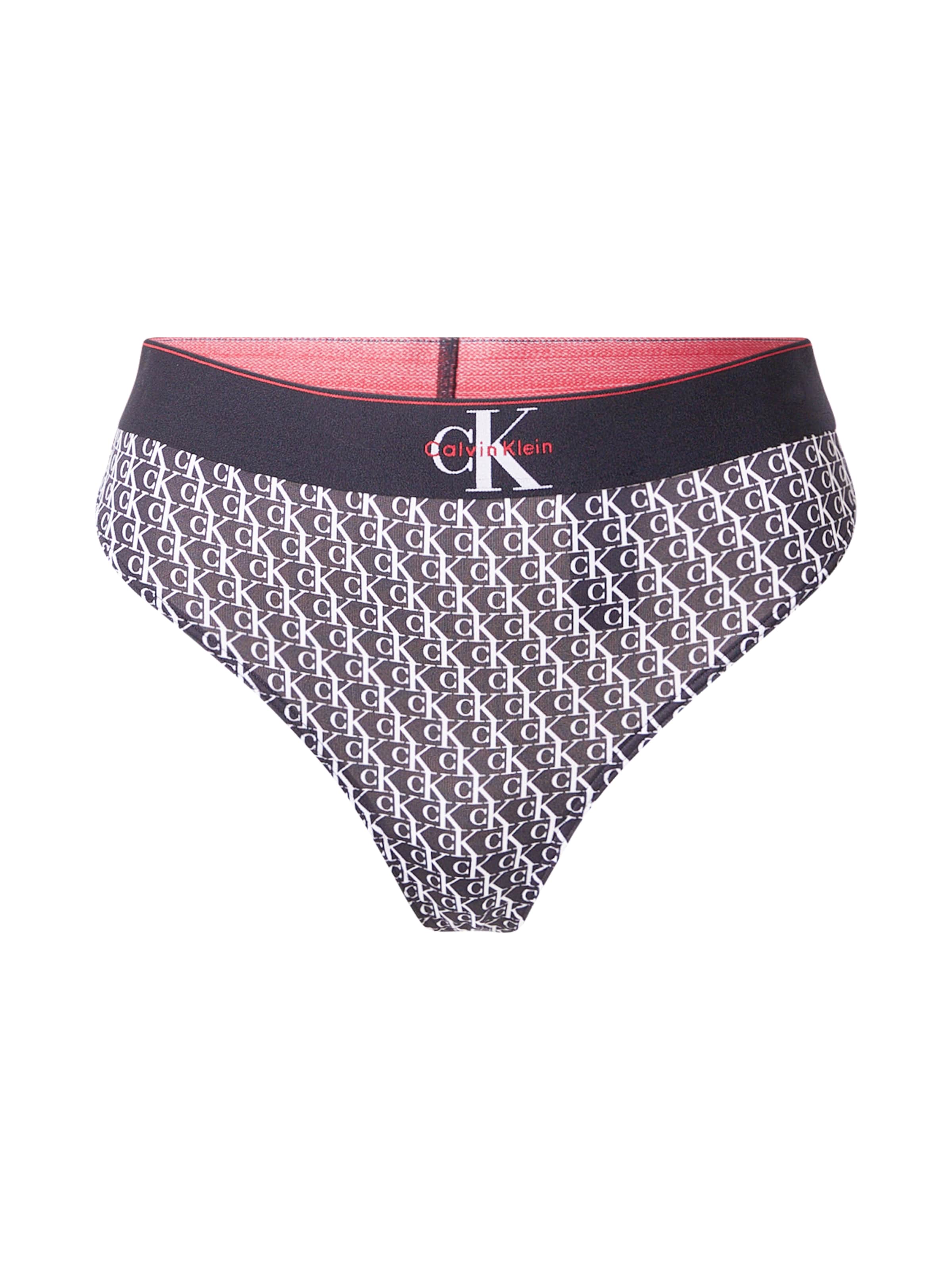 Calvin Klein Underwear String i sort: forside
