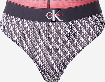 Calvin Klein Underwear Στρινγκ σε μαύρο: μπροστά