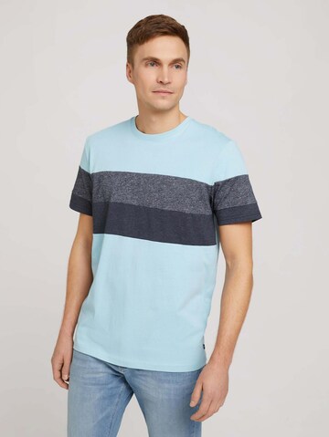 TOM TAILOR T-Shirt in Blau: predná strana