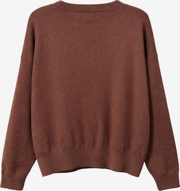 Pull-over 'Pullover' MixRay en marron : devant