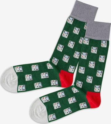 DillySocks Socken in Grün: predná strana