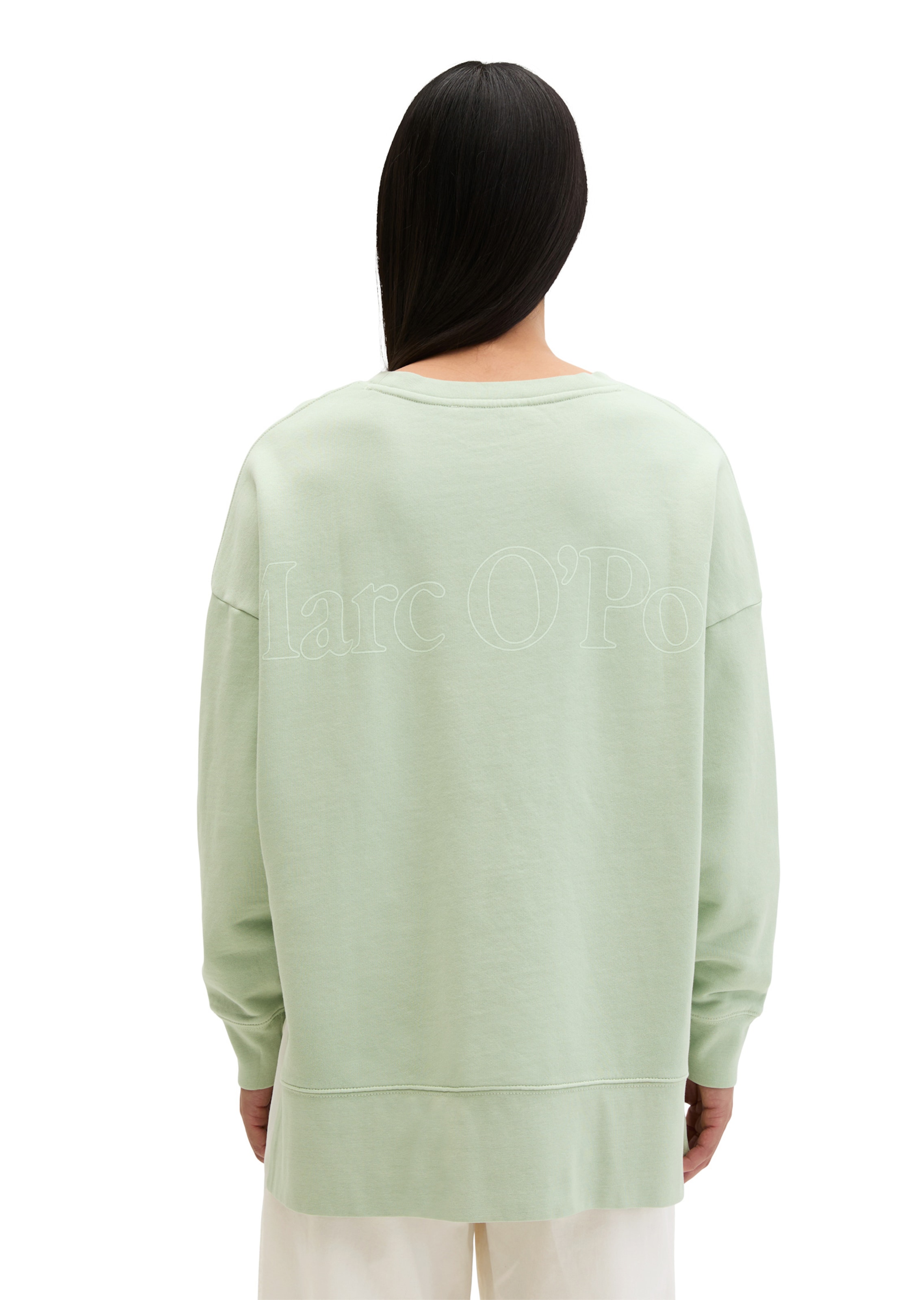 Marc O'Polo Sweatshirt in Groen