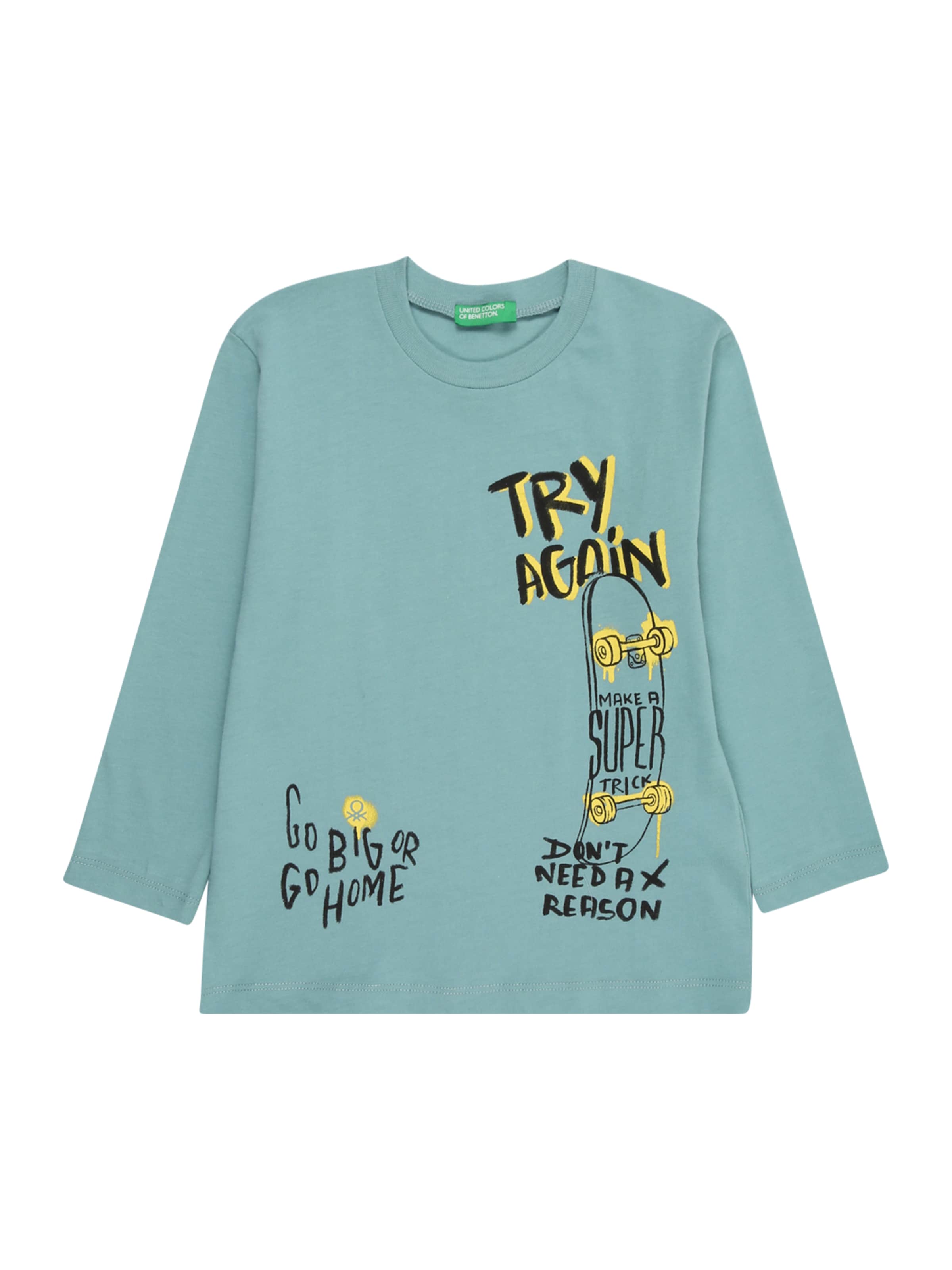 T-Shirt UNITED COLORS OF BENETTON en vert : devant