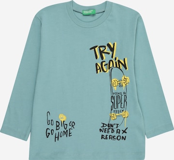 UNITED COLORS OF BENETTON Shirt in Grün: Vorderseite