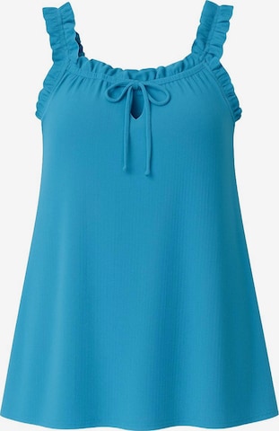 Shape Of You Top in Blauw: voorkant