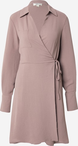 Robe 'ONLLYDIA' ONLY en violet : devant