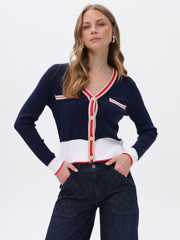 Passioni Knit Cardigan in Blue