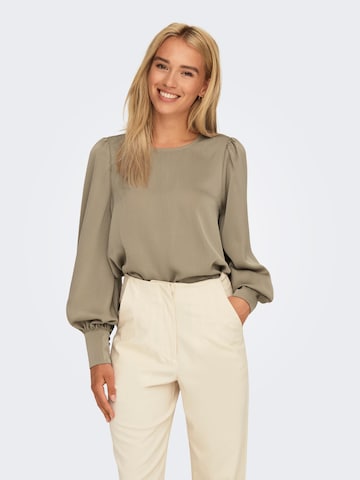 ONLY - Blusa 'JOVANA' en beige: frente