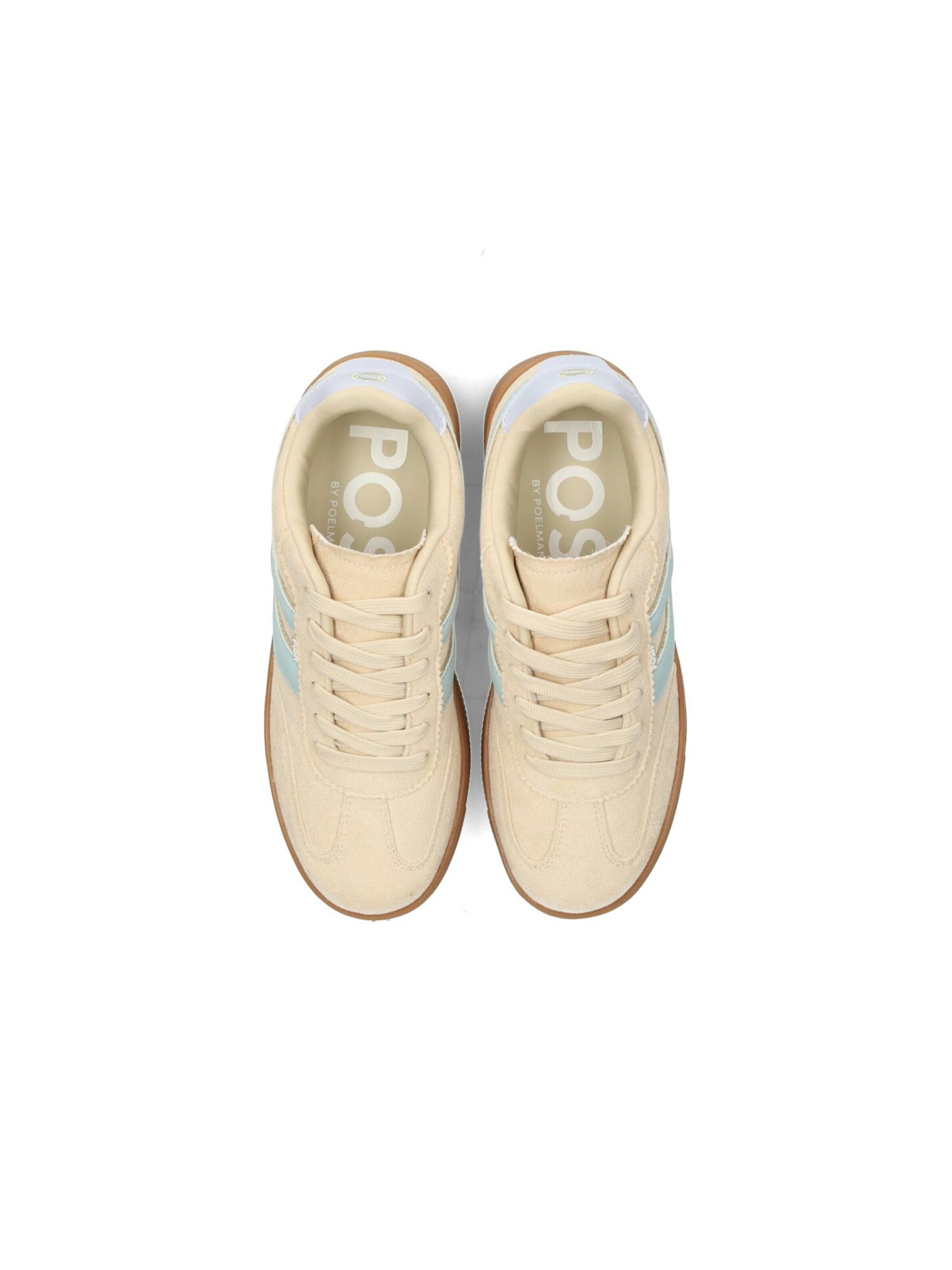POSH by Poelman Platform trainers 'Georgia' in Beige