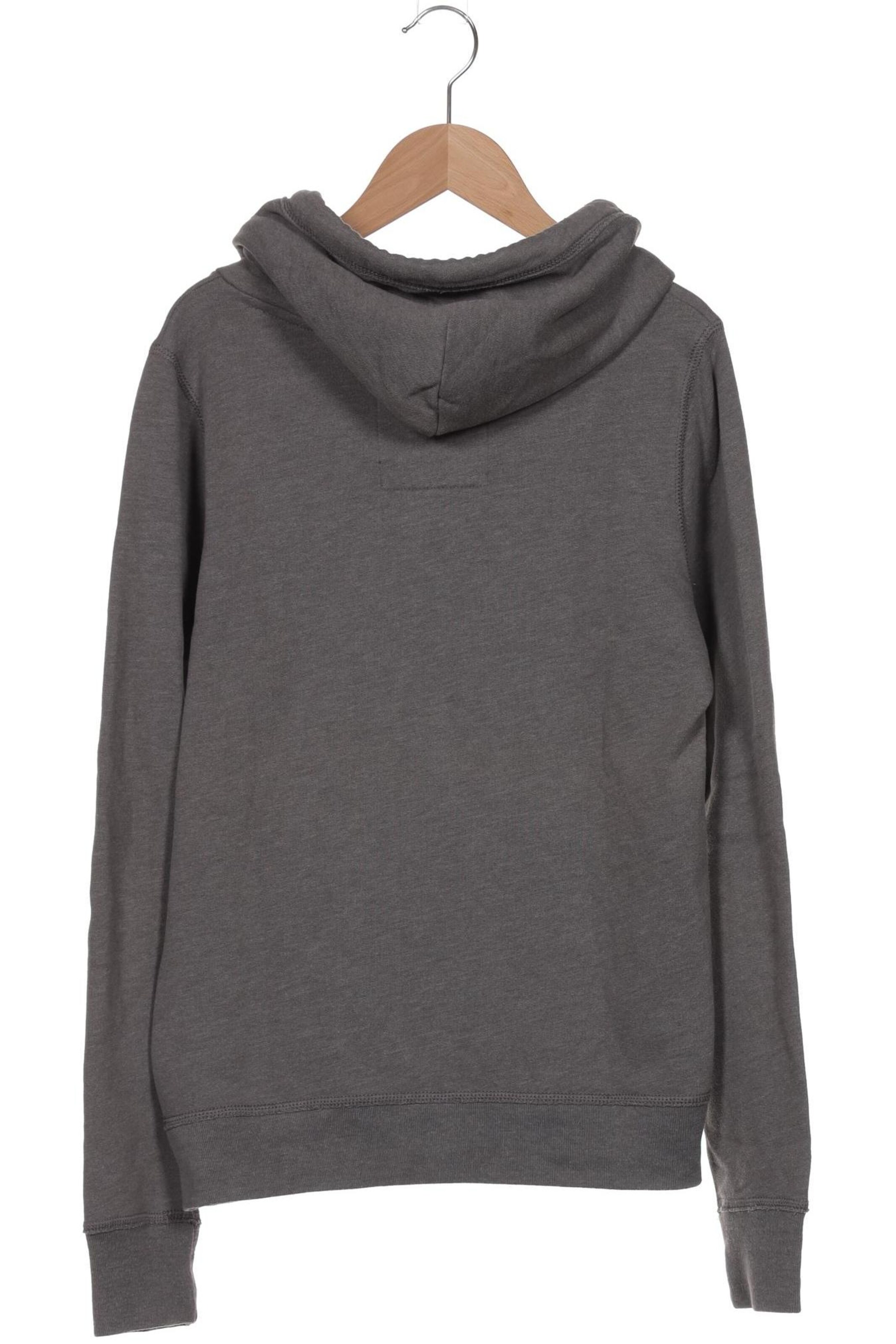 HOLLISTER Sweatshirt & Zip-Up Hoodie in L in Grey
