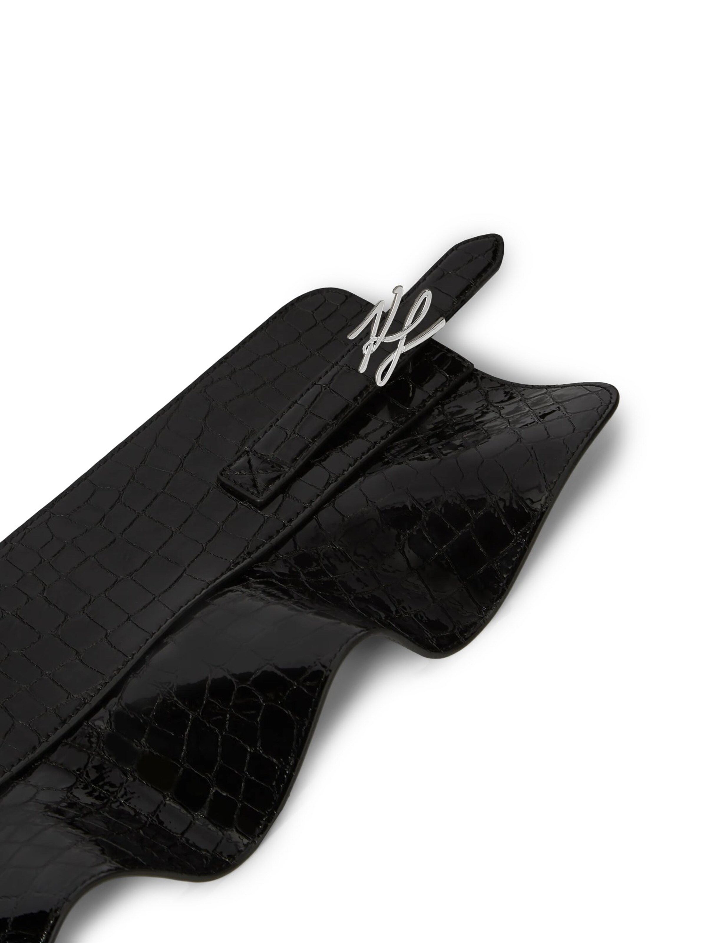 Karl Lagerfeld - Cintos 'K/Autograph' em preto