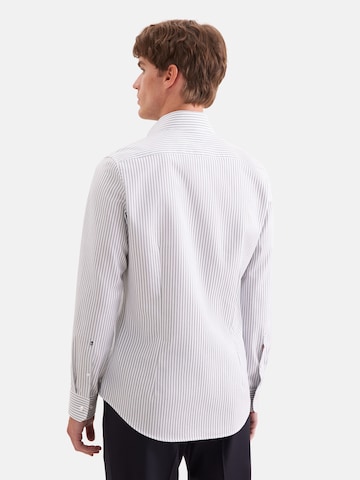 SEIDENSTICKER Slim Fit Hemd in Weiß