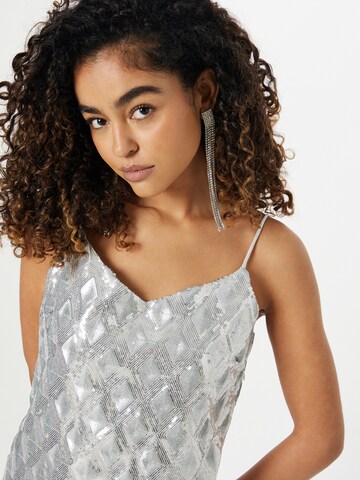 mbym Cocktail Dress 'Agata' in Silver