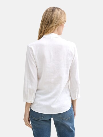 TOM TAILOR Blouse in White