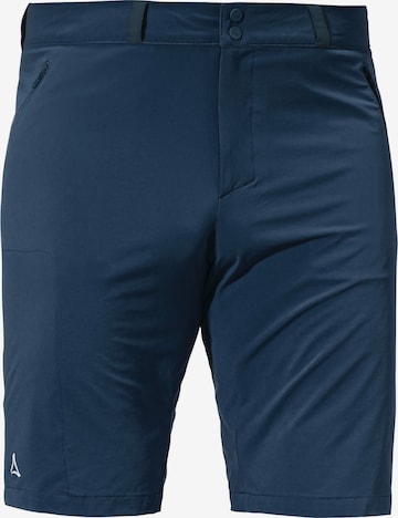 Schöffel Regular Outdoorhose 'Shorts Hestad Mx' in Blau: predná strana