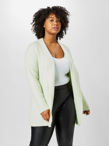 Z-One Cardigan 'Melli' i grøn: forside